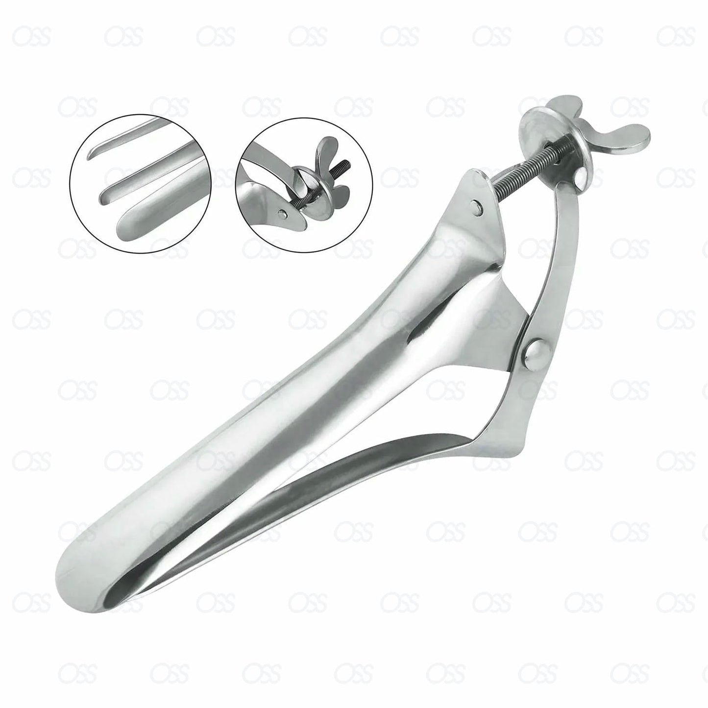13" Polansky Vaginal Speculum for Mares, Cattle, Cow Ranch Dilator Equine Instruments