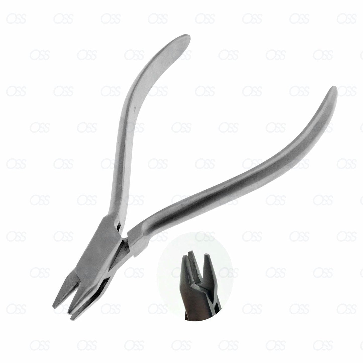 3 Three Jaw Prong Wire Bending Aderer Dental Orthodontic Plier Contouring Ce