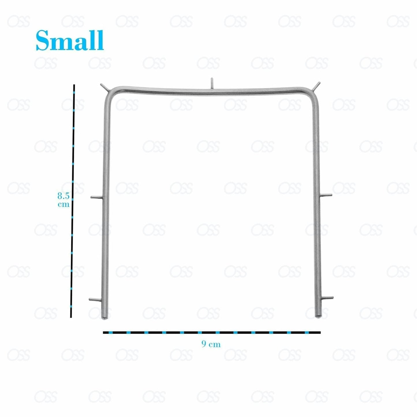 3X RUBBER DAM FRAMES ADULT LARGE DENTAL ORTHODONTIC STAINLESS STEEL CE