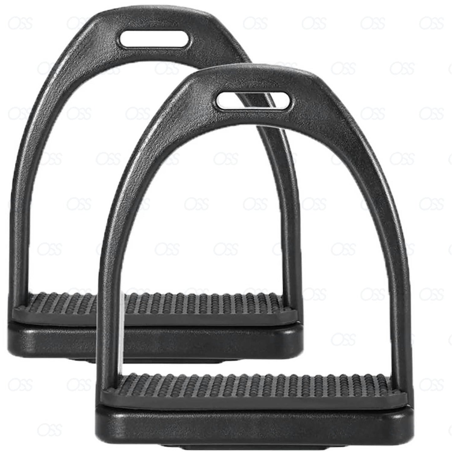 4.5" Extremely Lightweight Durable Strong Plastic Stirrups Rust Proof Premium
