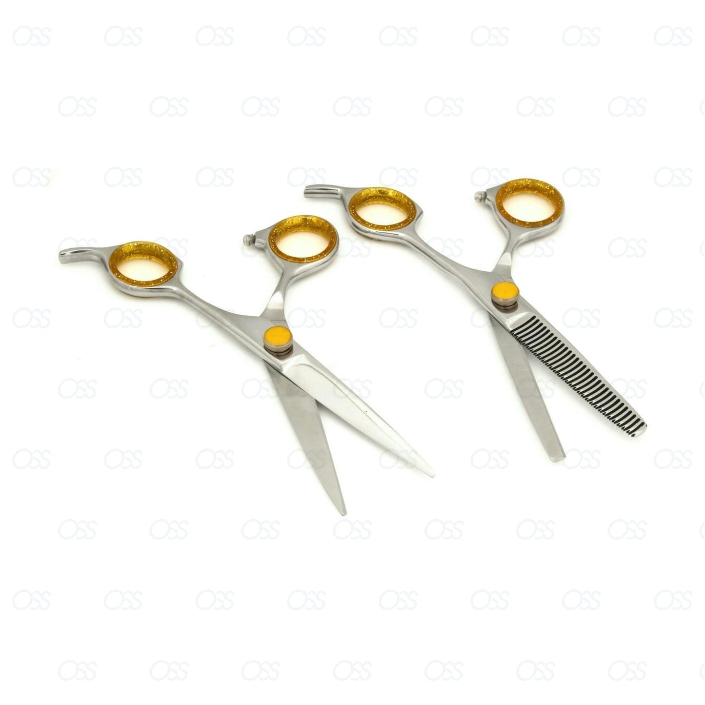 5.5" PROFESSIONAL SALON HAIRDRESSING HAIR CUTTING THINNING BARBER SCISSORS SET