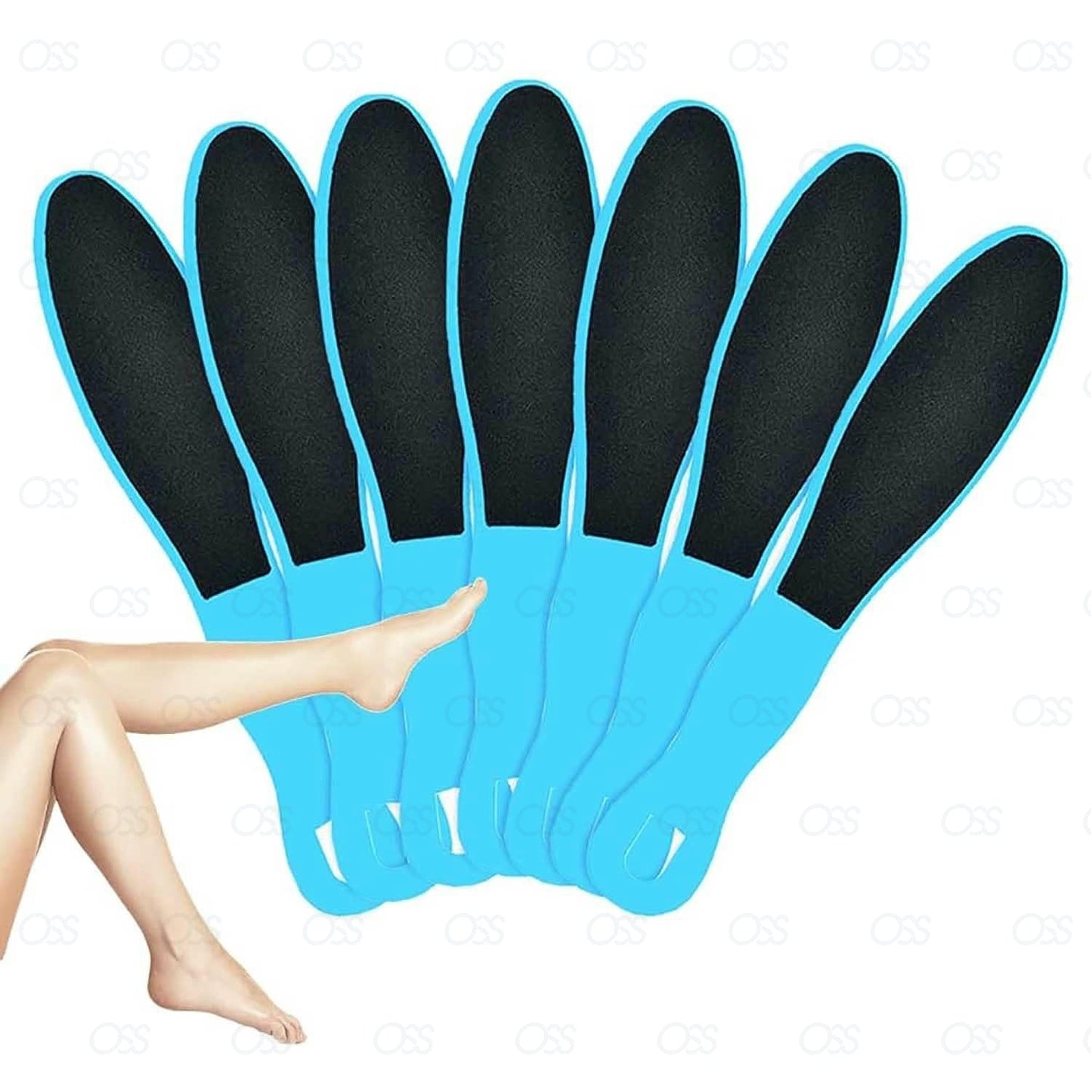 5 Pieces Double Sided Pedicure Foot File Effectively Remove The Foot Hard Skin, Dead Skin and Calluses Reusable Foot Care Repair Tool