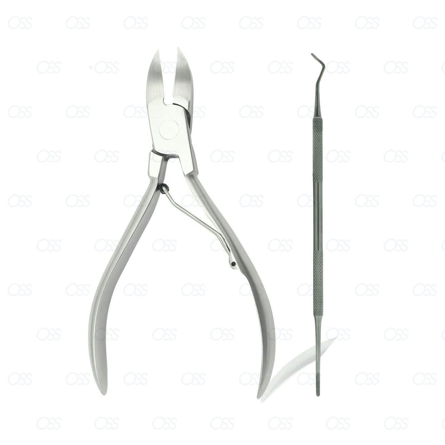 5" Ingrown Nail Cutter- 6.75" Blacks File (Dual ended) Set