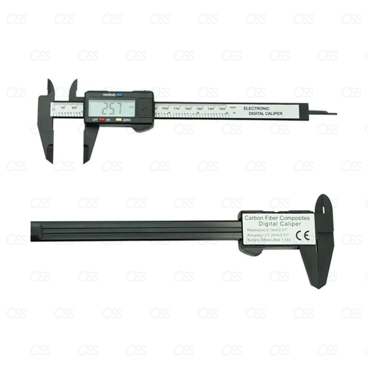 6 INCH DIGITAL VERNIER CALIPER 150MM STAINLESS STEEL MICROMETER ELECTRONIC TOOL