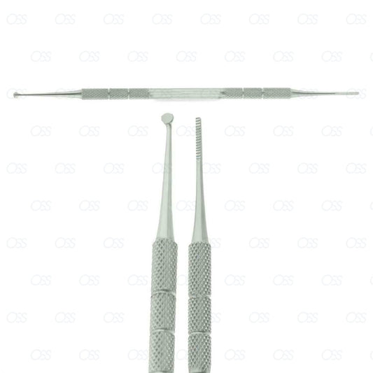 6" Professional Blacks File - Double Ended - Spoon & Medium Filed Heads CE