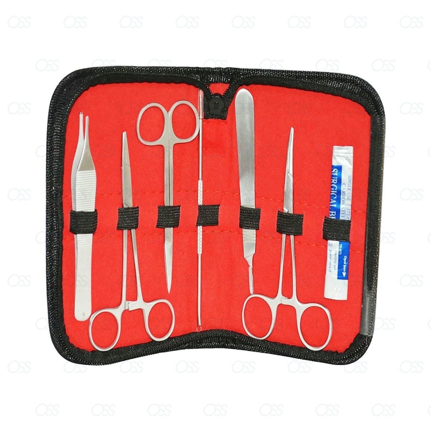 7 PCs STUDENT DISSECTING KIT VETERINARY SURGICAL DIAGNOSTIC EXAMINATION CE