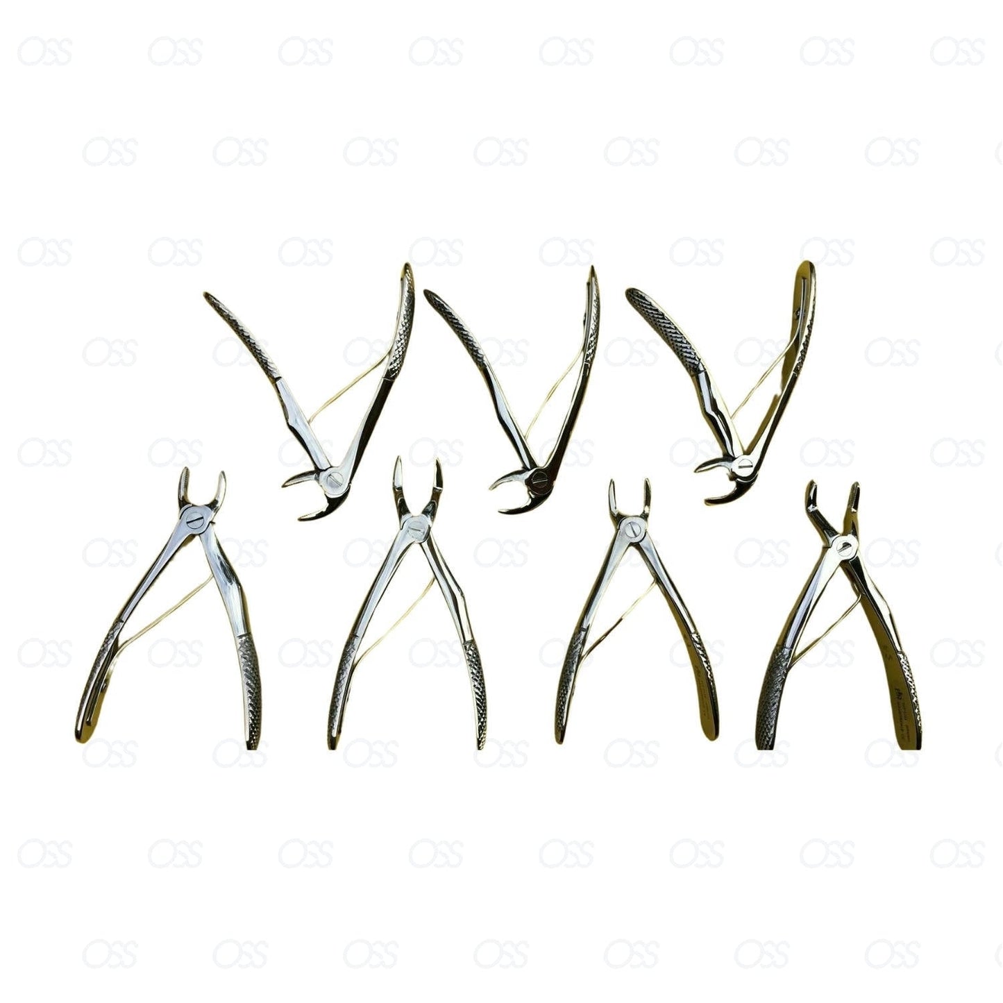 7 Pcs Children Dental Tooth Extraction Forceps Set SurGery Tools Equipment