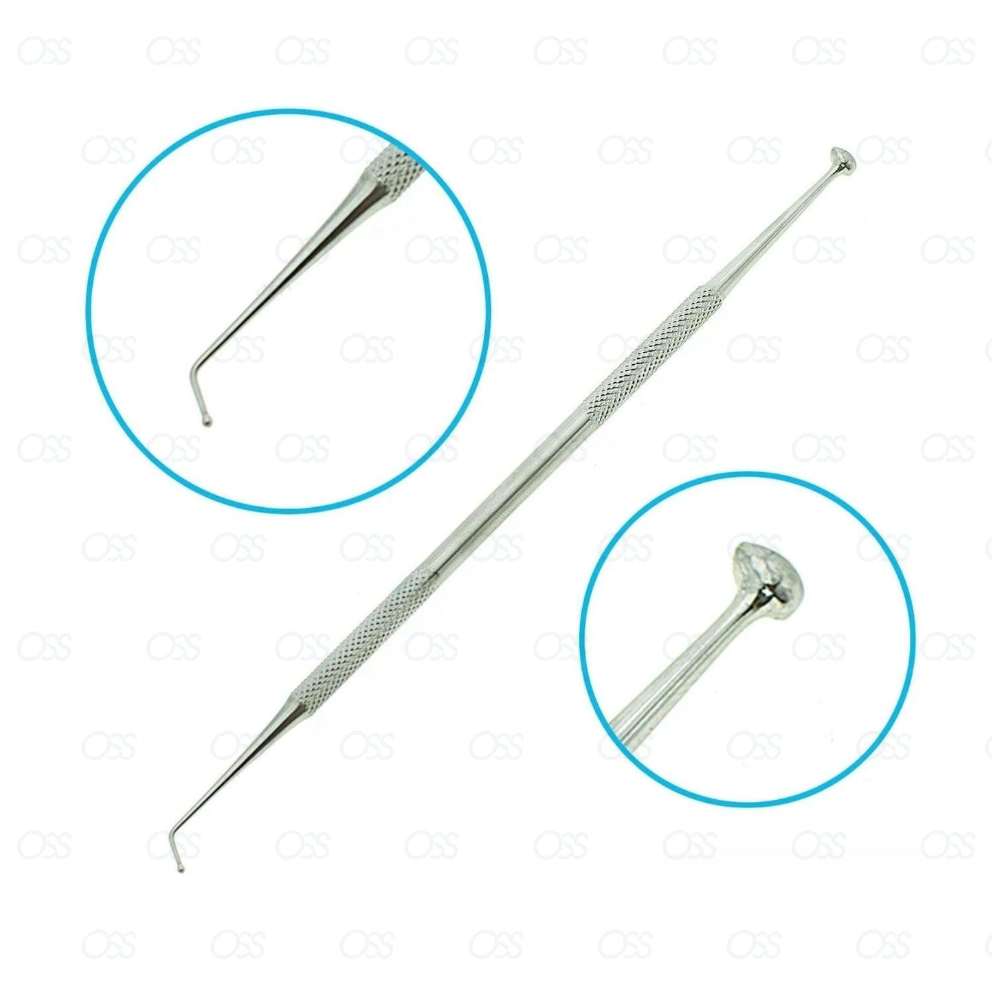 8 pcs dental tooth cleaning dentist scraper pick tool kit calculus plaque flos rem