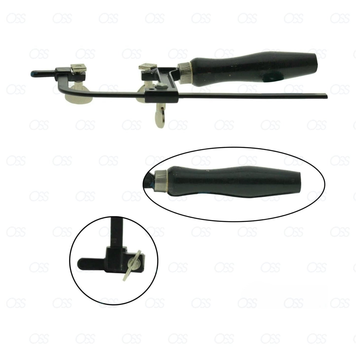 Adjustable Piercing Fret Saw Frame Jewellers to fit Blades 50mm to 125mm