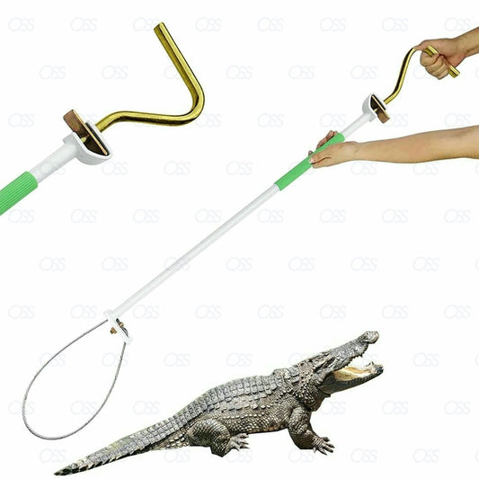 Alligator Catch Pole Control Tool Capture Noose Catching and Releasing Trap