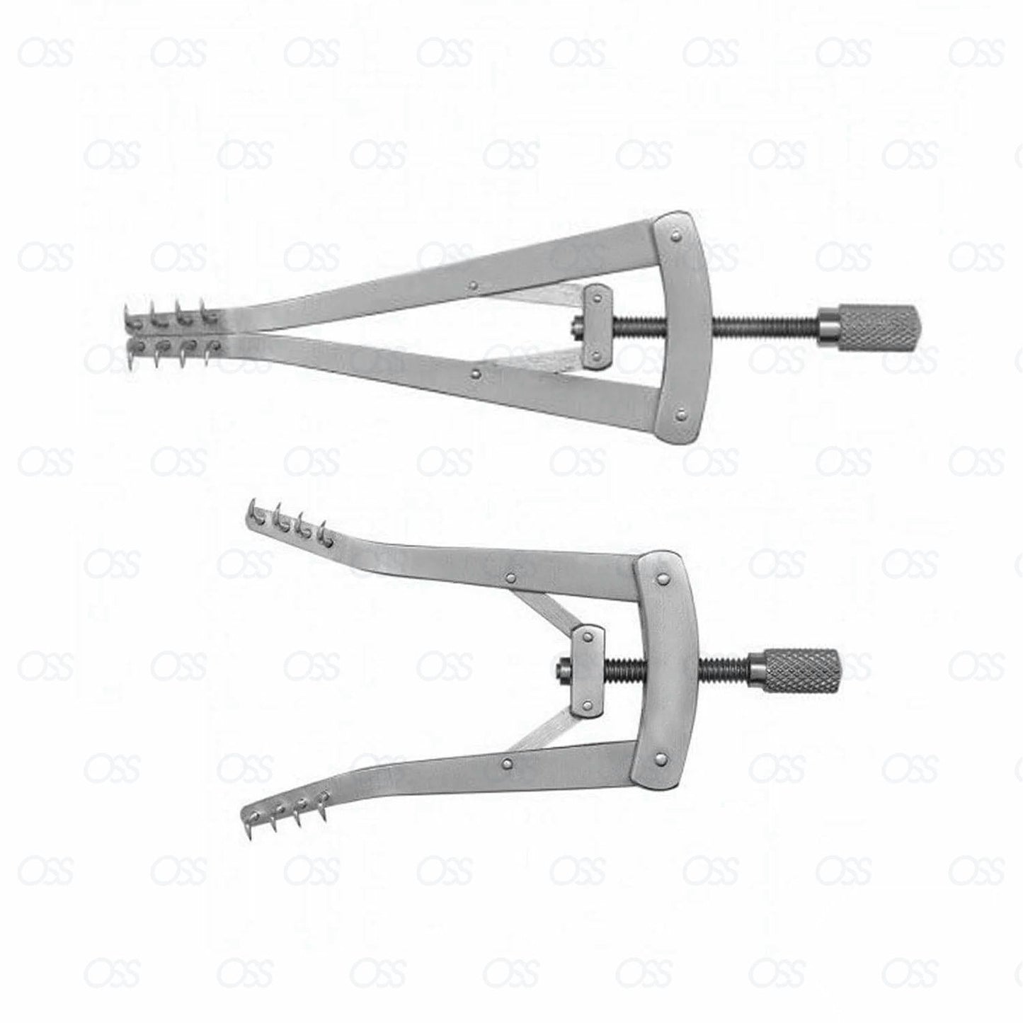 Alm Retractor 5cm Spread 6cm 8 Prongs Surgical Instrument Ce Mark