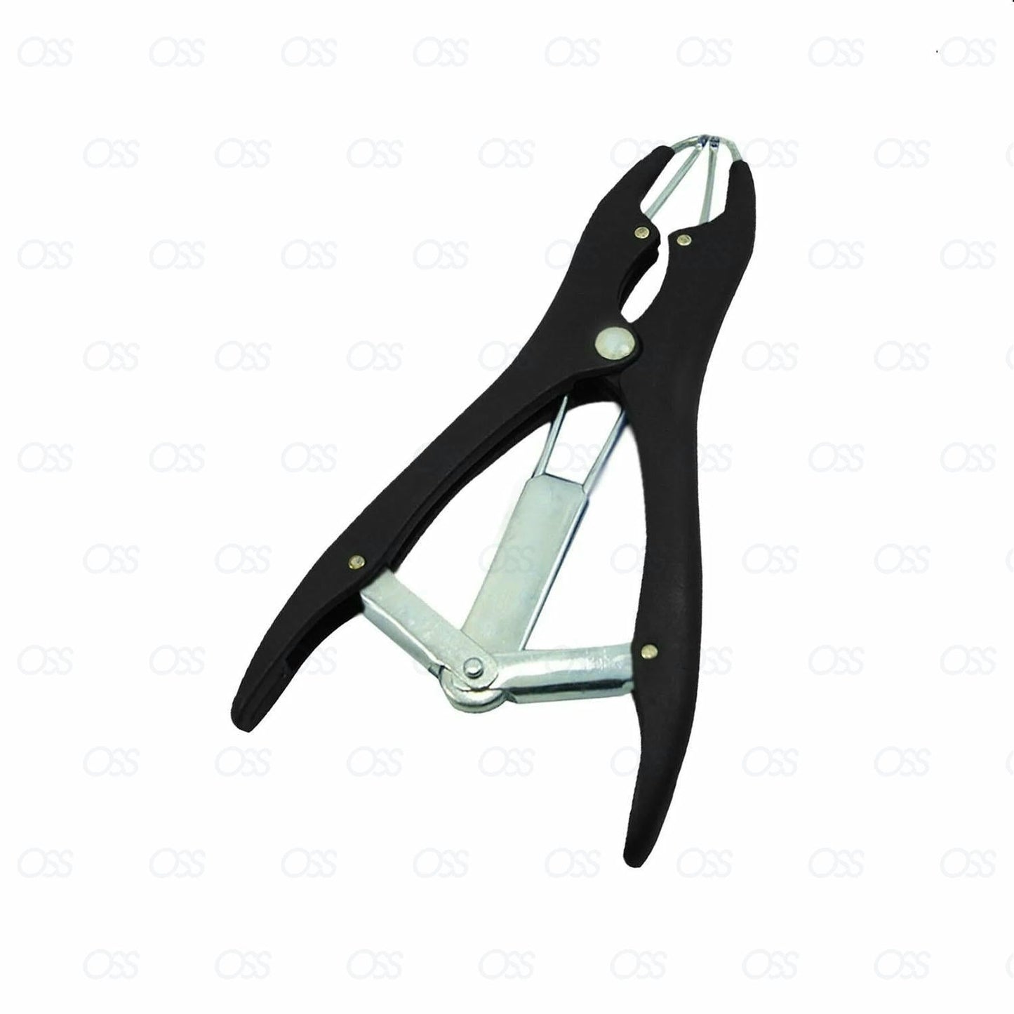 Animal Elastrator Castration Pliers, Plastic Castration Banding Tail,100 Rubber Ring, Cattle Sheep Goat Taile Castration, Christmas Balloon Expansion Tools