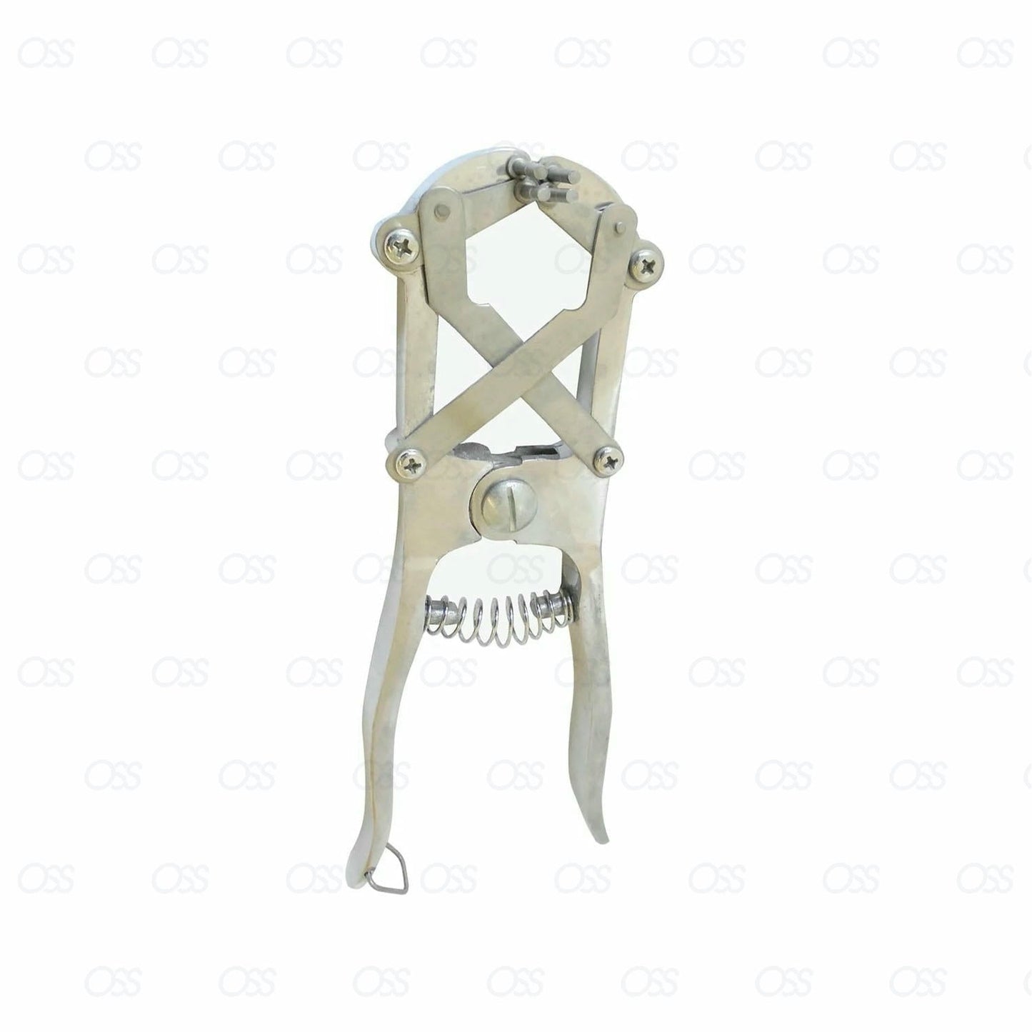 Animal Elastrator Castration Pliers, Plastic Castration Banding Tail,100 Rubber Ring, Cattle Sheep Goat Taile Castration, Christmas Balloon Expansion Tools