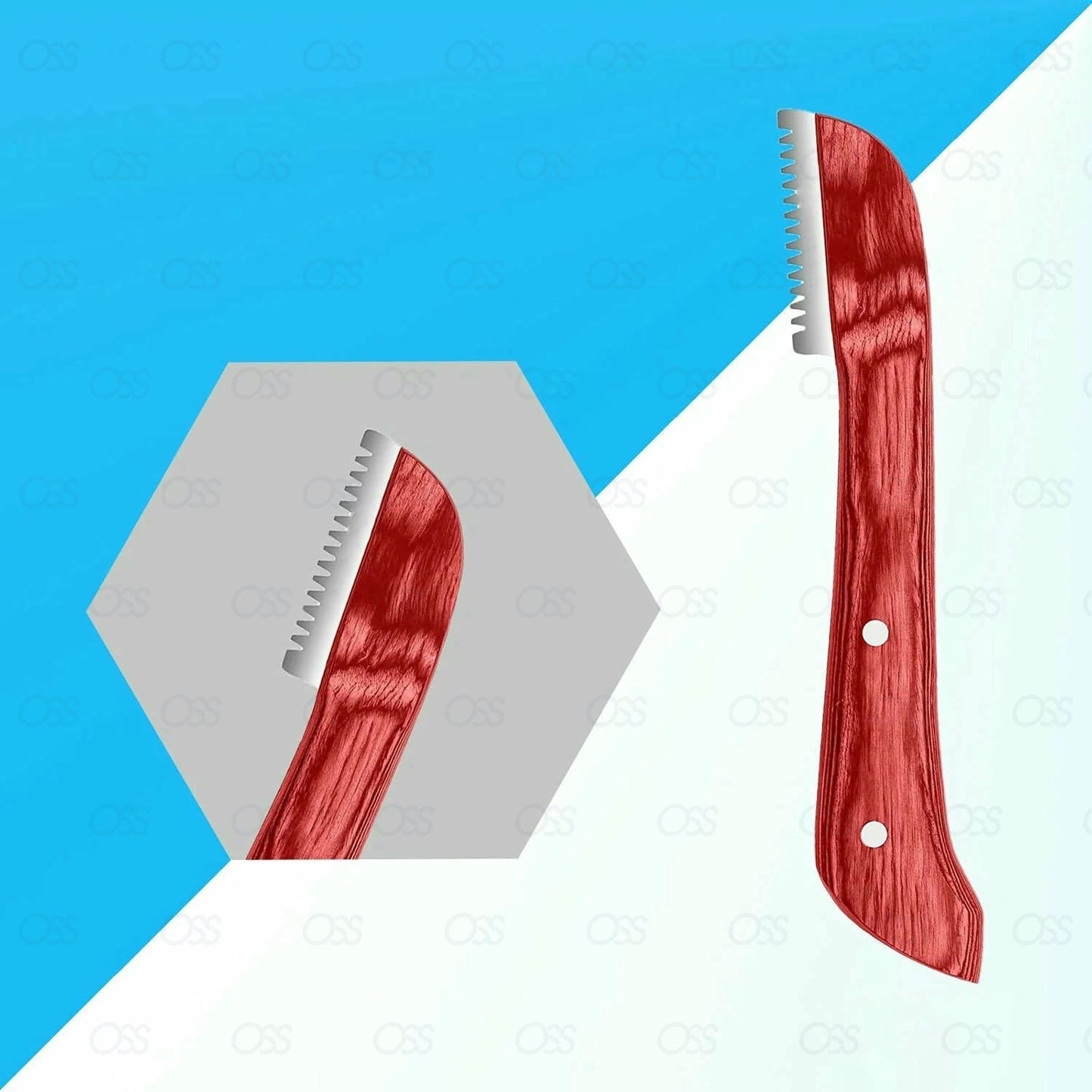 Animal Pet Stripping Knife Hair Trimming Grooming Comb 6 in 1 Cat Dog Puppy Horse