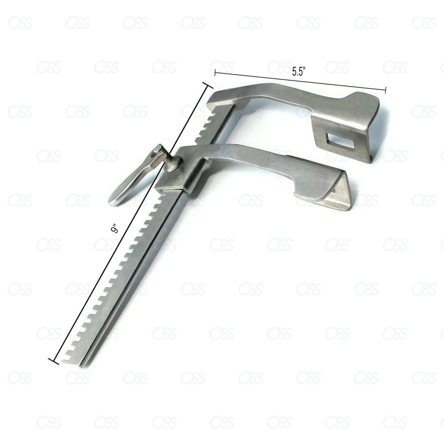 BURFORD Finochietto Rib Retractor with 2 side