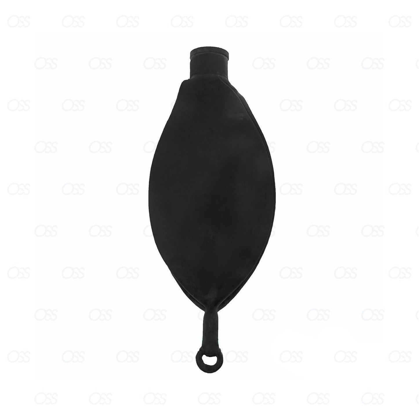 Black Rubber Rebreathing Bag Set 0.5 1 2 3 Litre Medical Hospital Lung