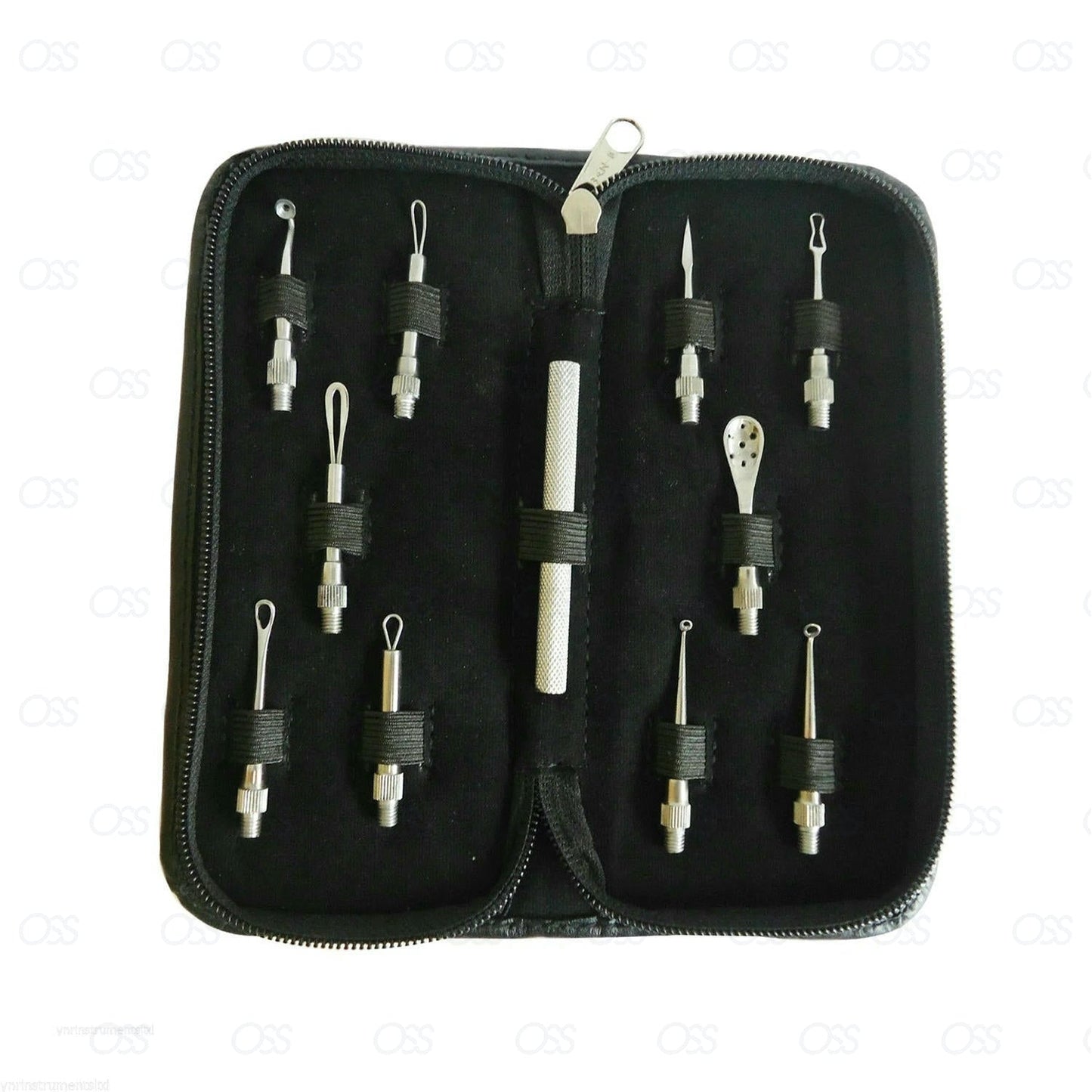 Blackhead Whitehead Pimple Acne Blemish Comedone Extractor Remover Tool Set