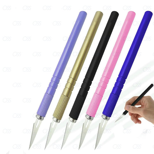 Blades Steel Craft Artwork Sculpture Knife with Handle Carving Stencil Craft UK