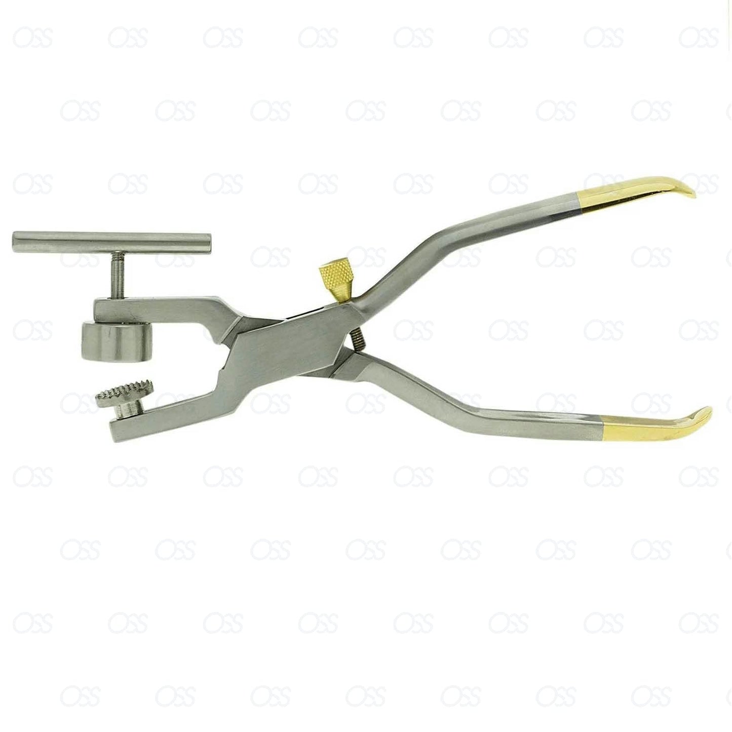 Bone Crusher Bone Mill Bone Morselizer Dental Implant Instruments Golden