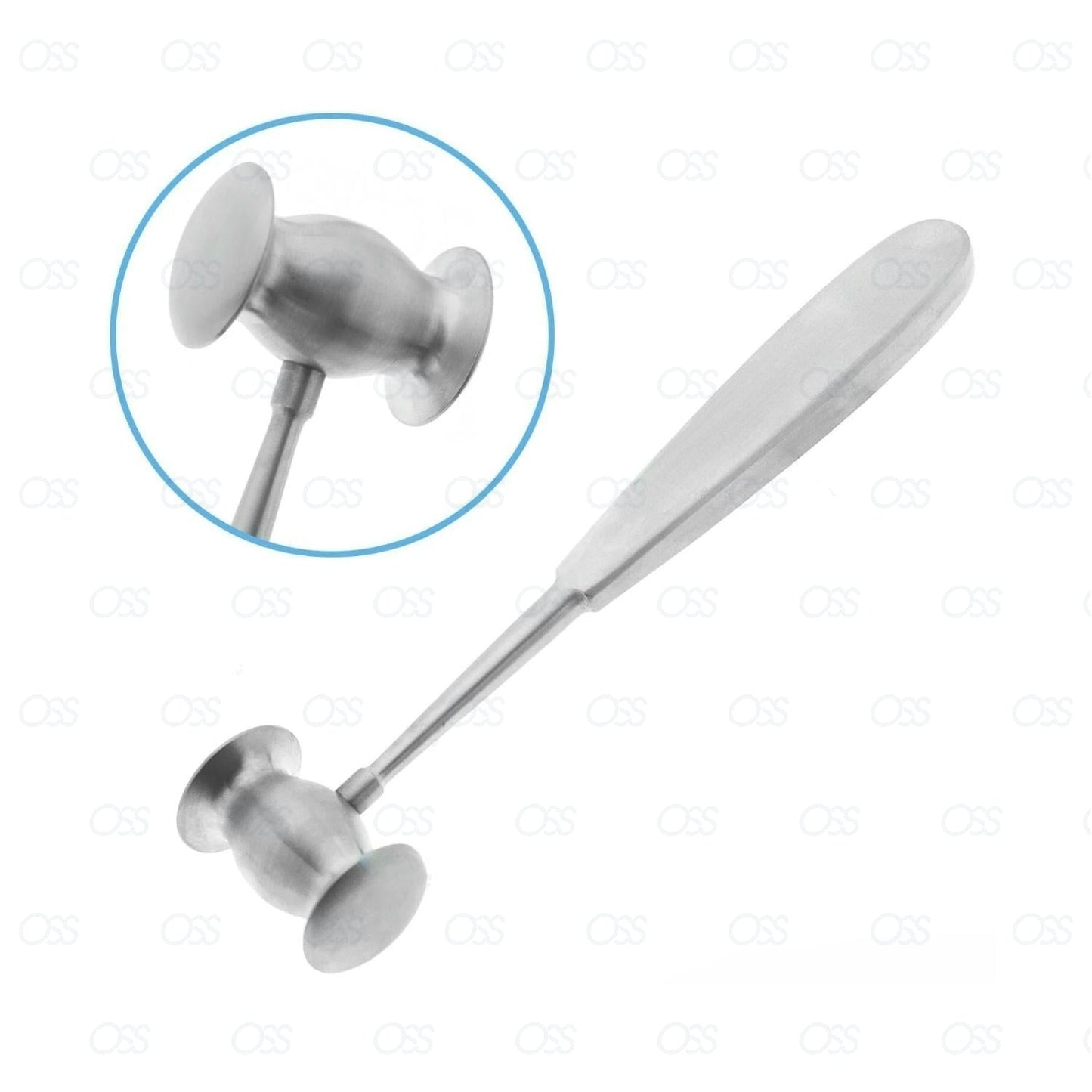 Bone Mallet Hammer Handle Steel Orthopedic Surgical Instruments Ce Mark