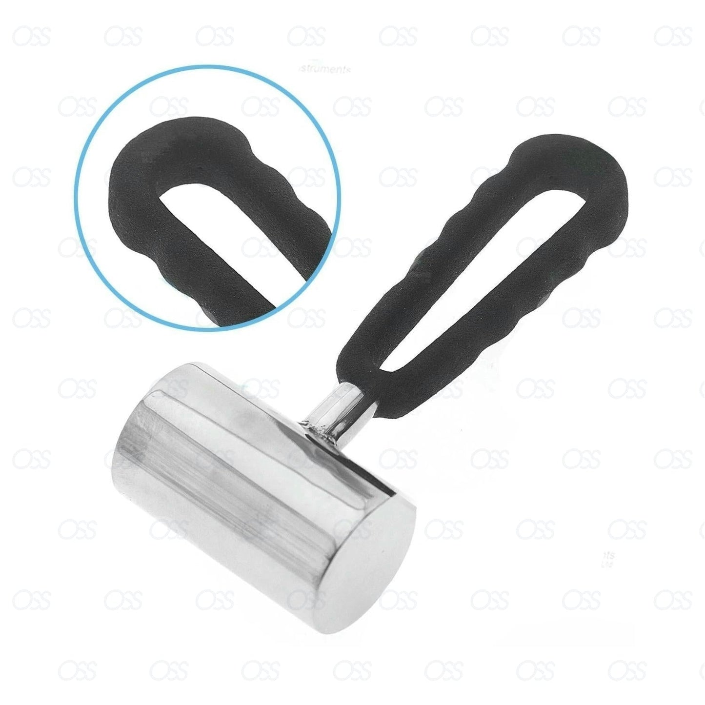 Bone Mallet Hammer Handle Steel Orthopedic Surgical Instruments Ce Mark