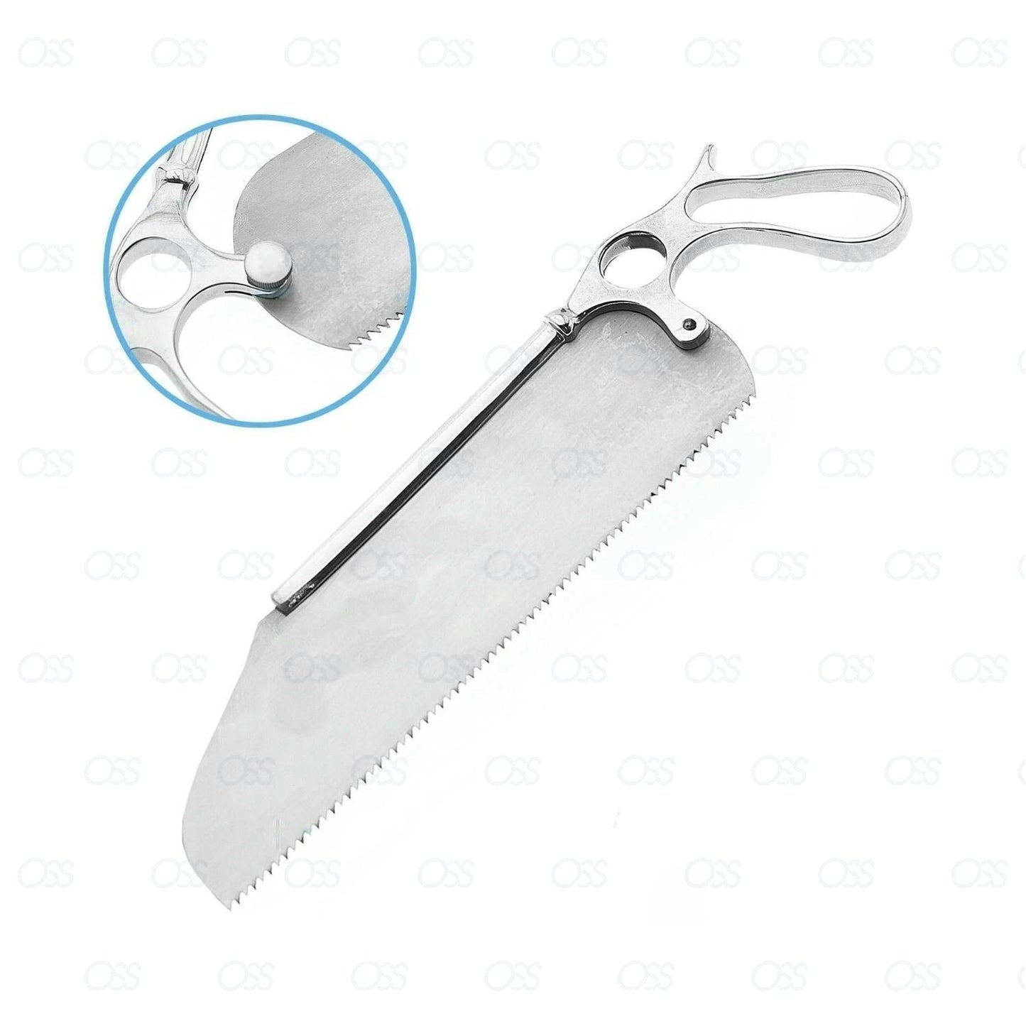 Bone Saw Orthopedic Surgical & Veterinary Instruments Straight Wide & Round
