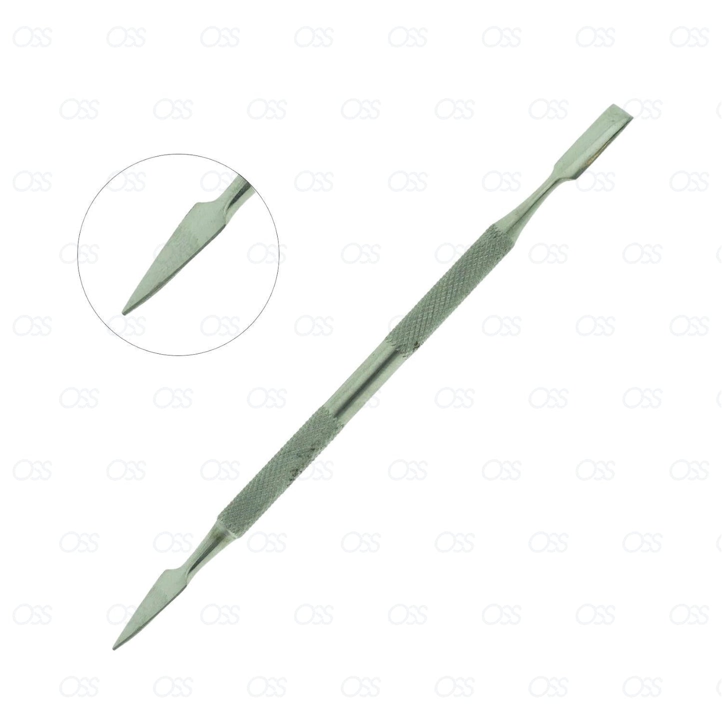 CUTICLE PUSHER STAINLESS STEEL DUAL ENDED CUCCIO