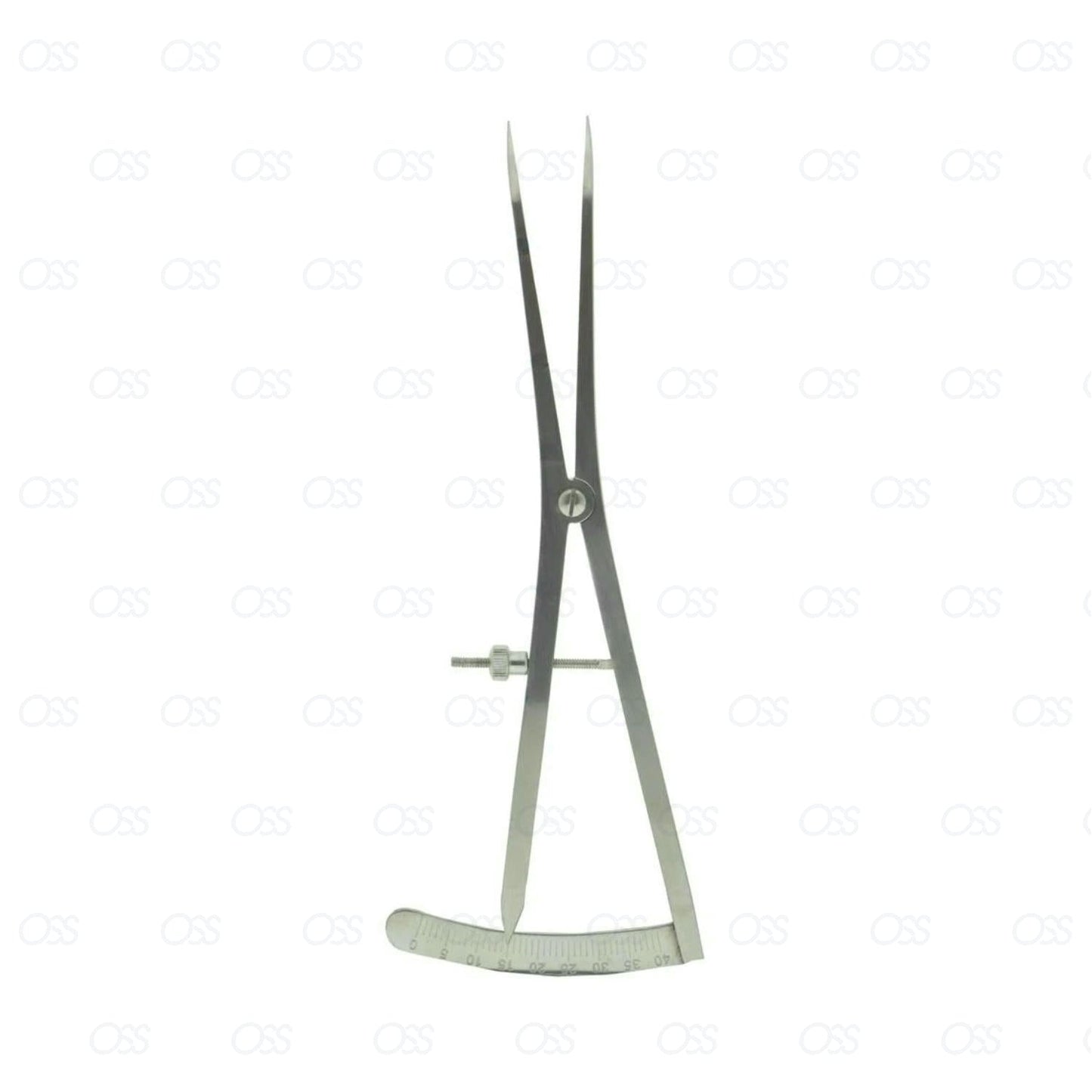 Castro Viejo Ridge Mapping Calipers Stainless Steel Dental Straight Design Implant 0-40 mm