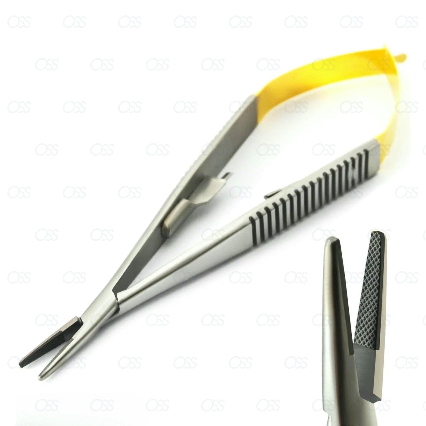 Castroviejo Micro Scissors Needle Holder TC Tip 14,11 cm Straight Curved CE