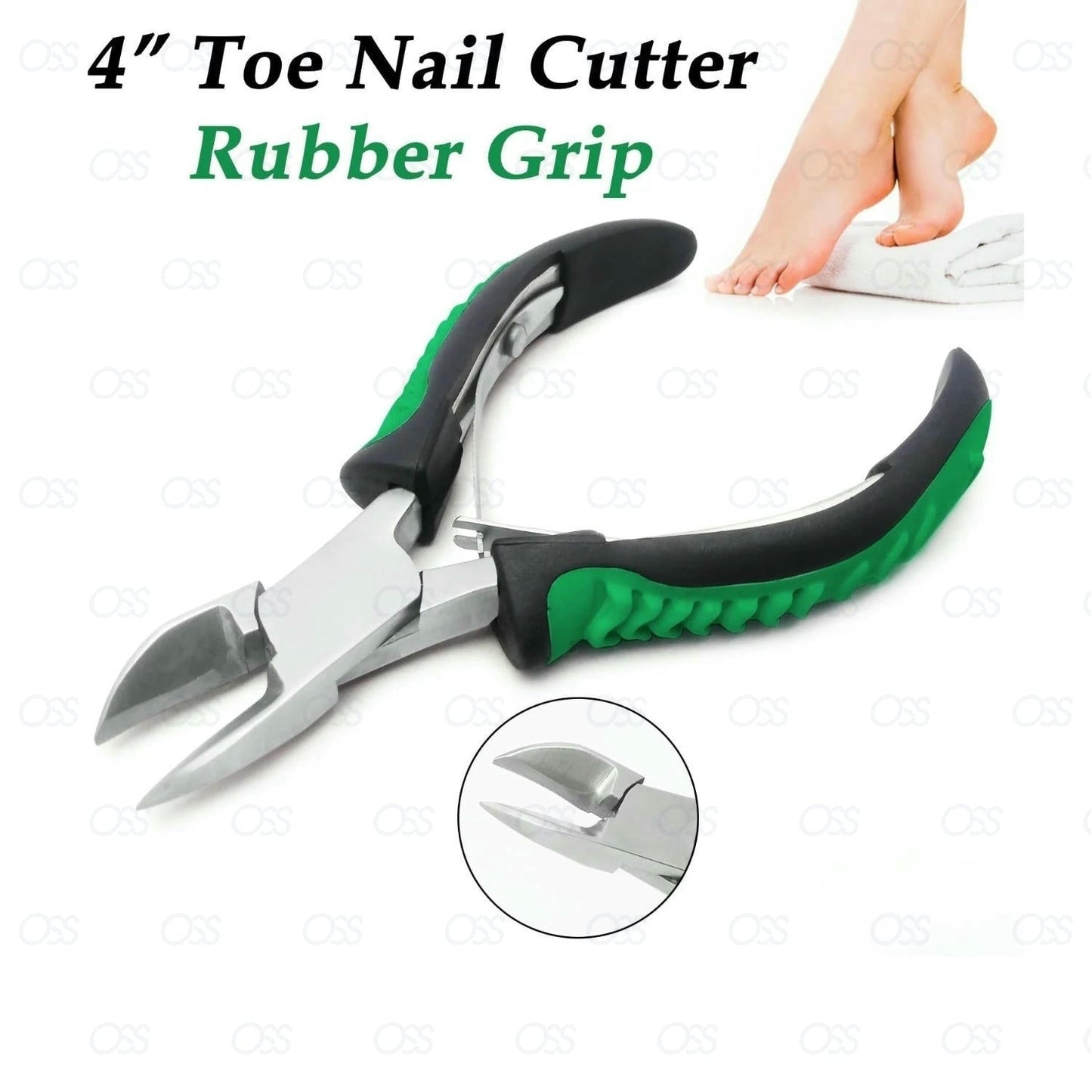 Chiropody TOE NAIL CLIPPERS For Thick Nails - Podiatry Heavy Duty NAIL CUTTERS