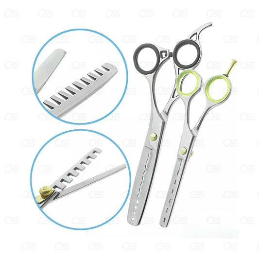 Chunker Scissors Texturizer Scissors Hair Thinning Scissors 7 & 13 Teeth