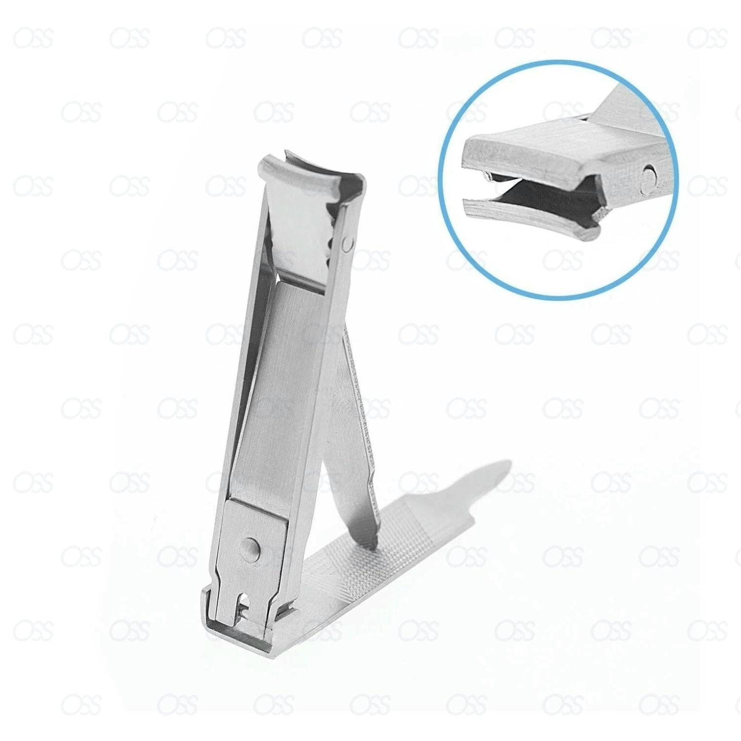 Compact Nail Clippers Cutters Pocket Chiropody Nipper Foldable Stainless