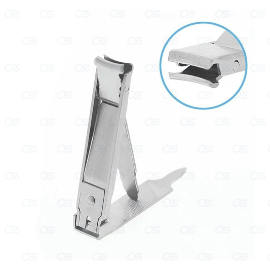 Compact Nail Clippers Cutters Pocket Chiropody Nipper Foldable Stainless