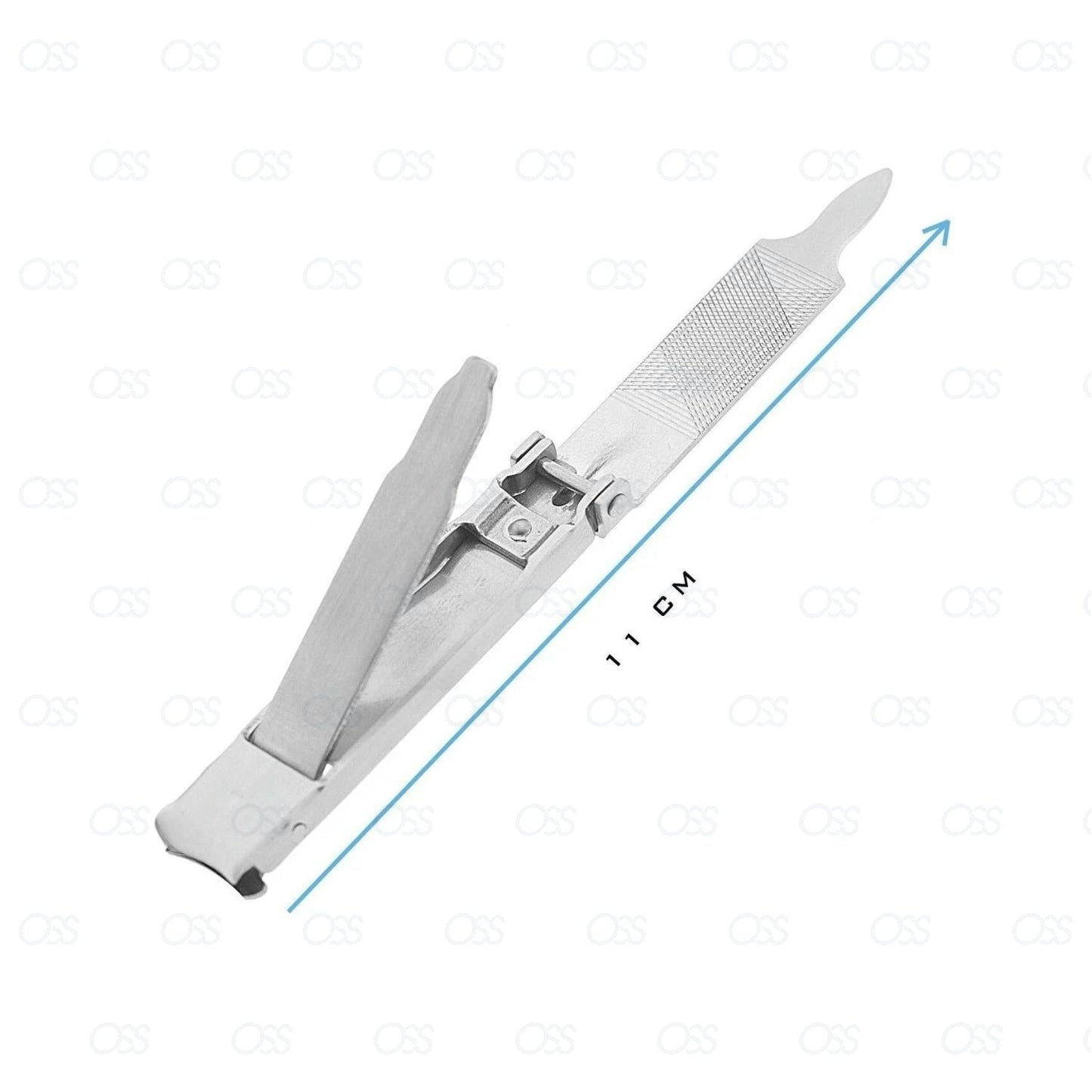 Compact Nail Clippers Cutters Pocket Chiropody Nipper Foldable Stainless