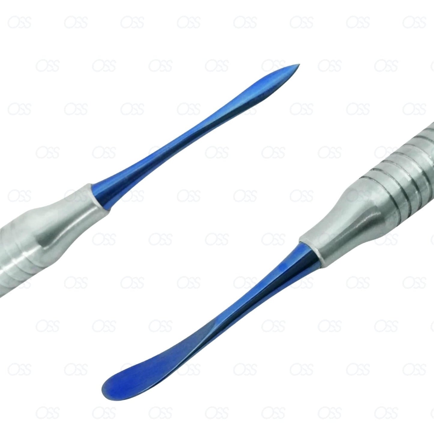 Composite Filling Instruments 5 PCS Dental Restorative Silver Blue Coated CE