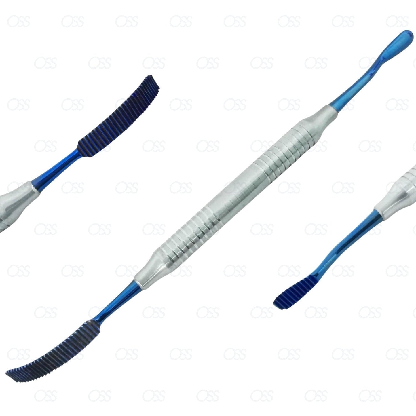 Composite Filling Instruments 5 PCS Dental Restorative Silver Blue Coated CE
