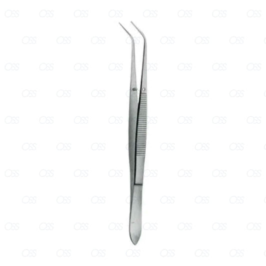 Cotton and Dressing Plier 15cm College Tweezer Surgical Dental Stainles Steel
