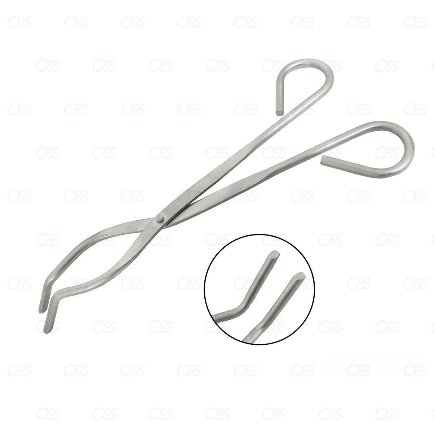 Crucible Flask Tongs Tong Casting Melt Laboratory Gold Holding Jewellery Tool