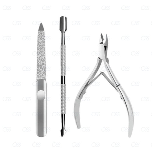 Cuticle Nipper Manicure 3 pcs Set