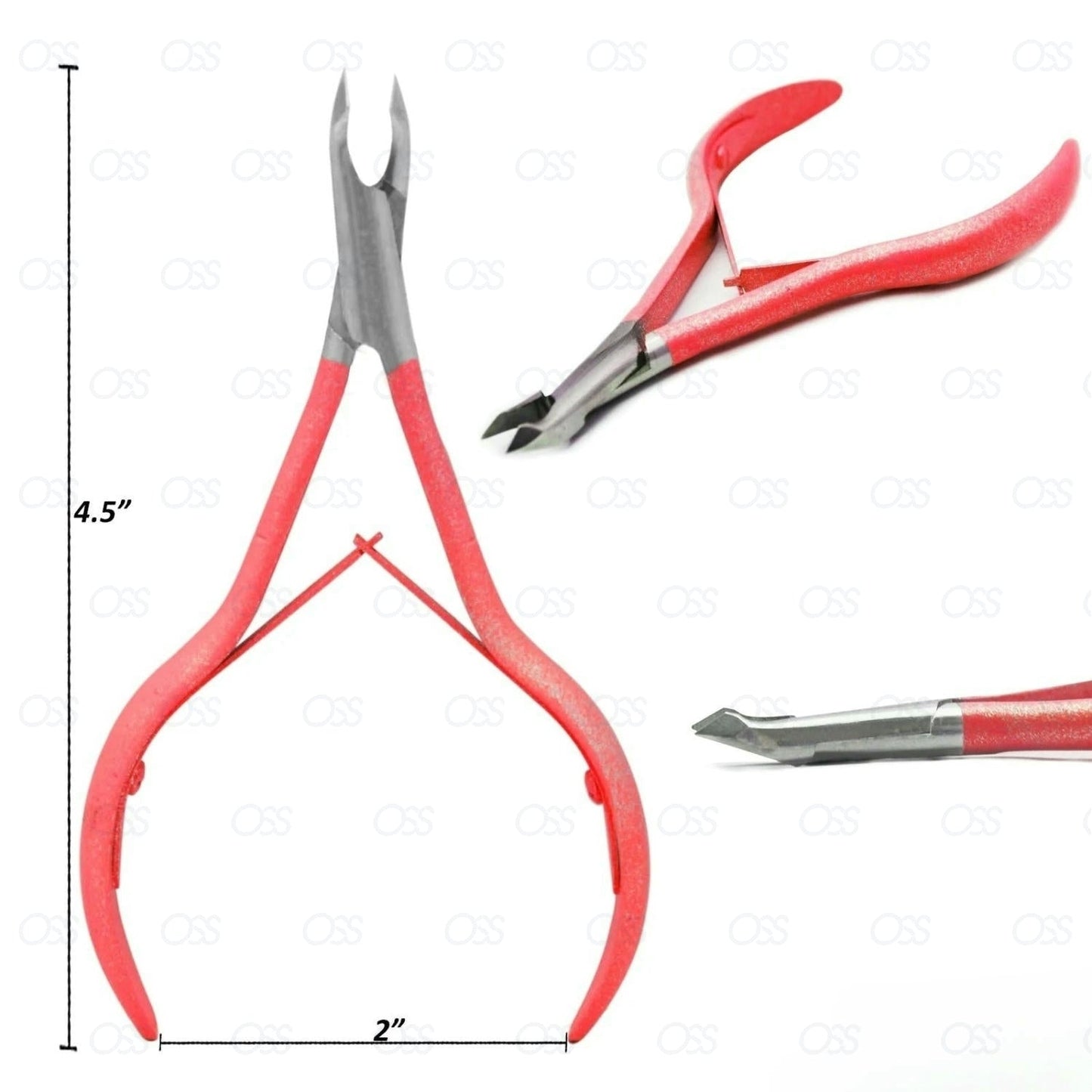 Cuticle Nippers Nail Clippers Cutters Manicure Skin Remover Care Tool New