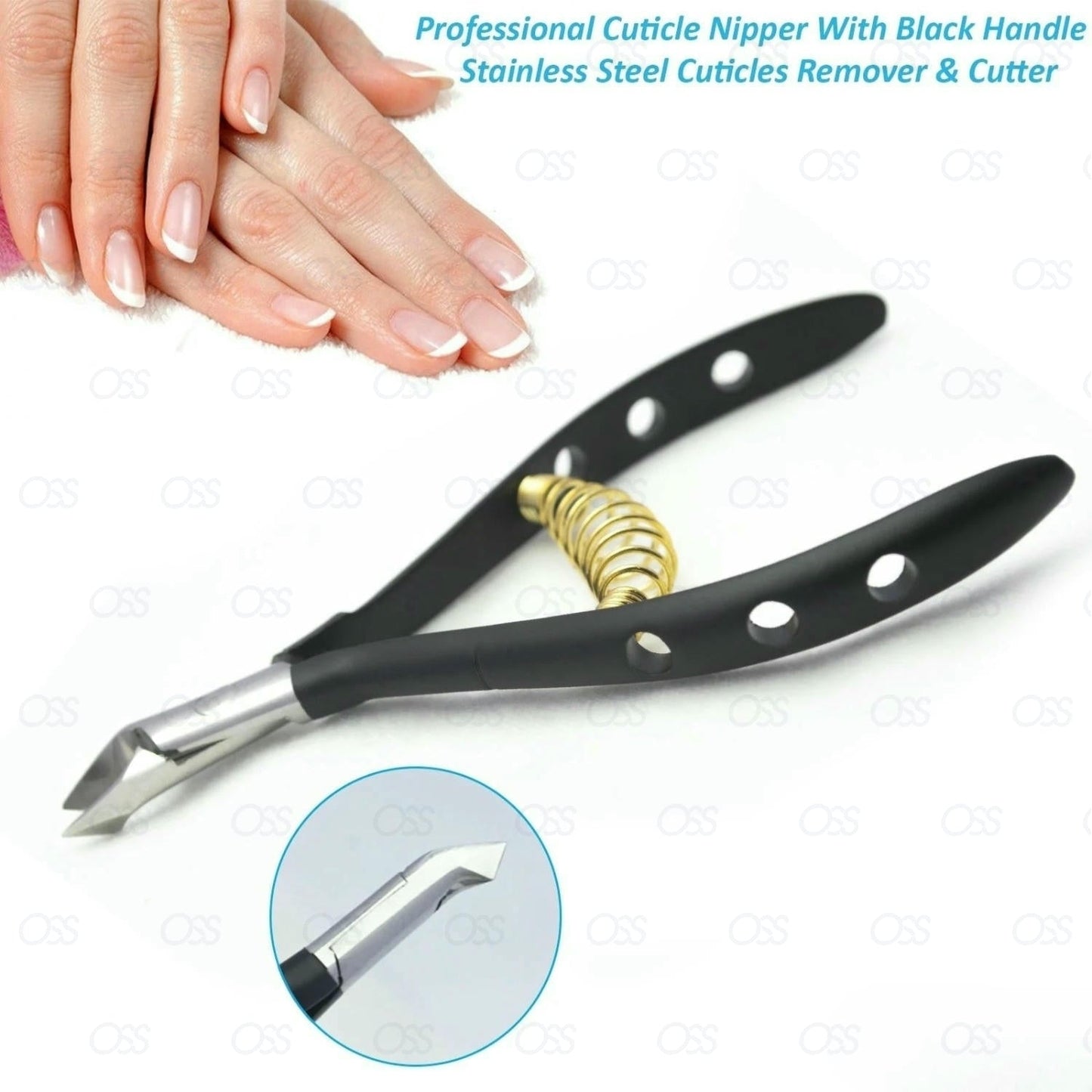 Cuticle Nippers Nail Clippers Cutters Manicure Skin Remover Care Tool New