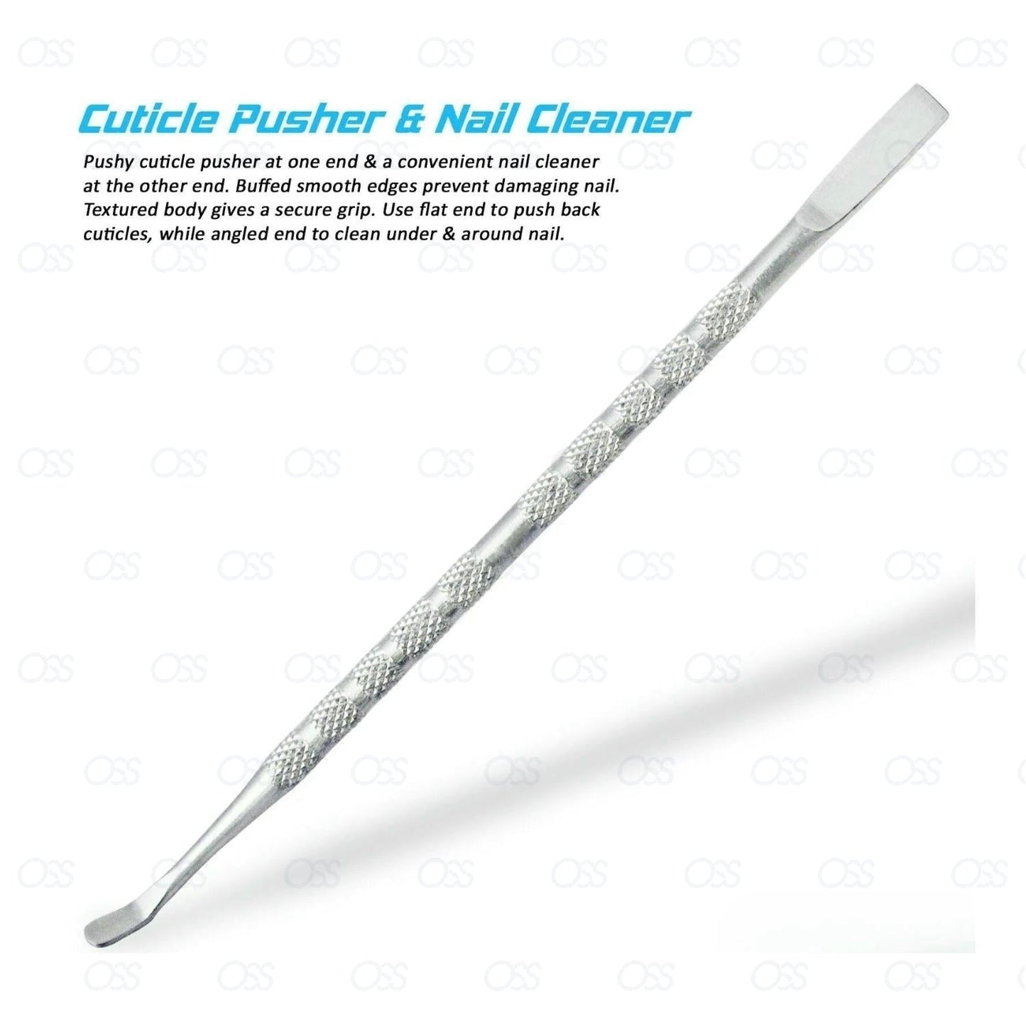 Cuticle Pusher Trimmer Cutter Remover UV Gel Polish Remover