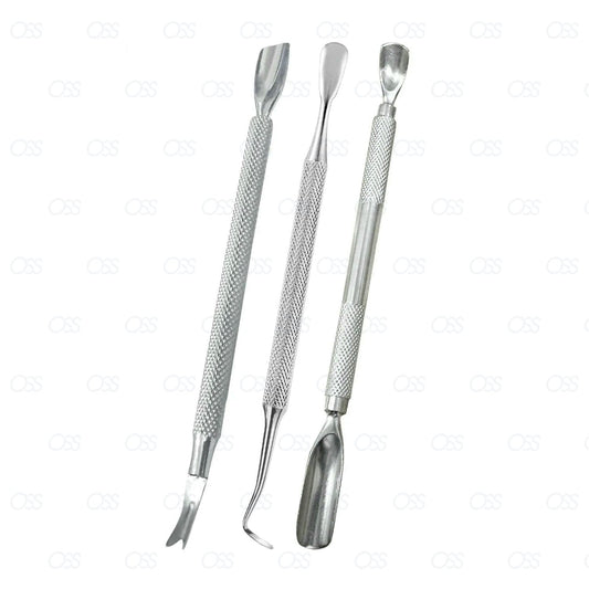 Cuticle Pusher UV Gel Polish Soak Off Remover Tool Nail Arts Cuticle Trimmer Set