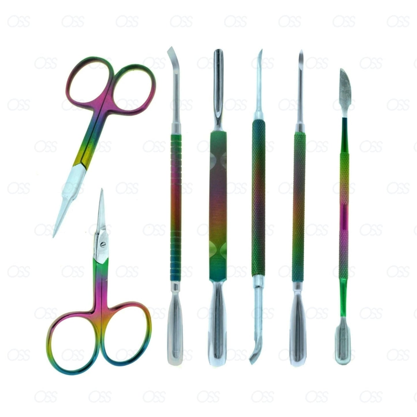 Cuticle Pusher UV Gel Polish Soak Off Remover Tool Nail Arts Cuticle Trimmer UK