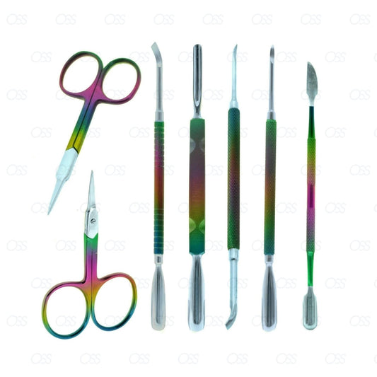 Cuticle Pusher UV Gel Polish Soak Off Remover Tool Nail Arts Cuticle Trimmer UK