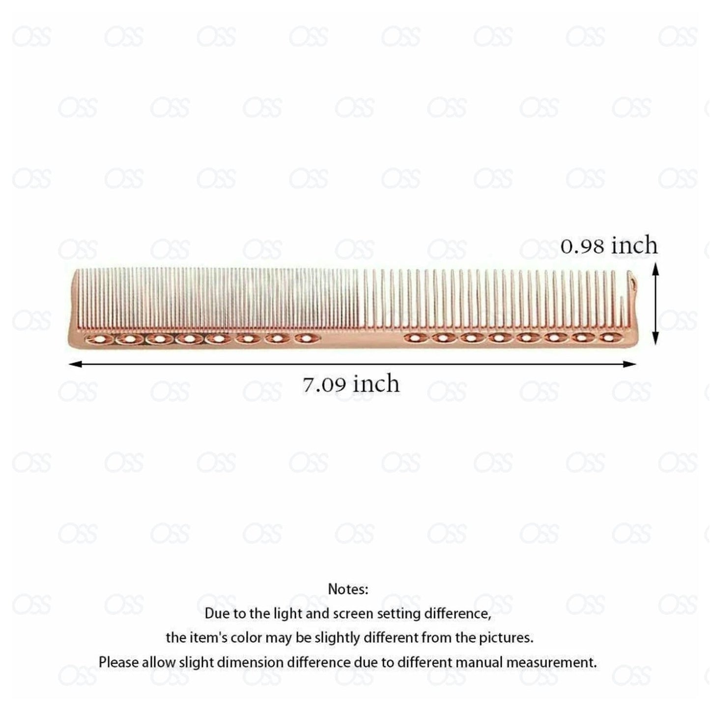 Cutting Tail Comb Hair Hairdressing Barbers Salon Professional Unisex Hair Style Aluminium