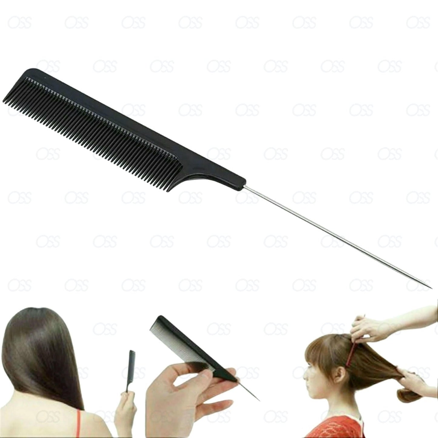 Cutting Tail comb hair hairdressing barbers salon professional Unisex hair style