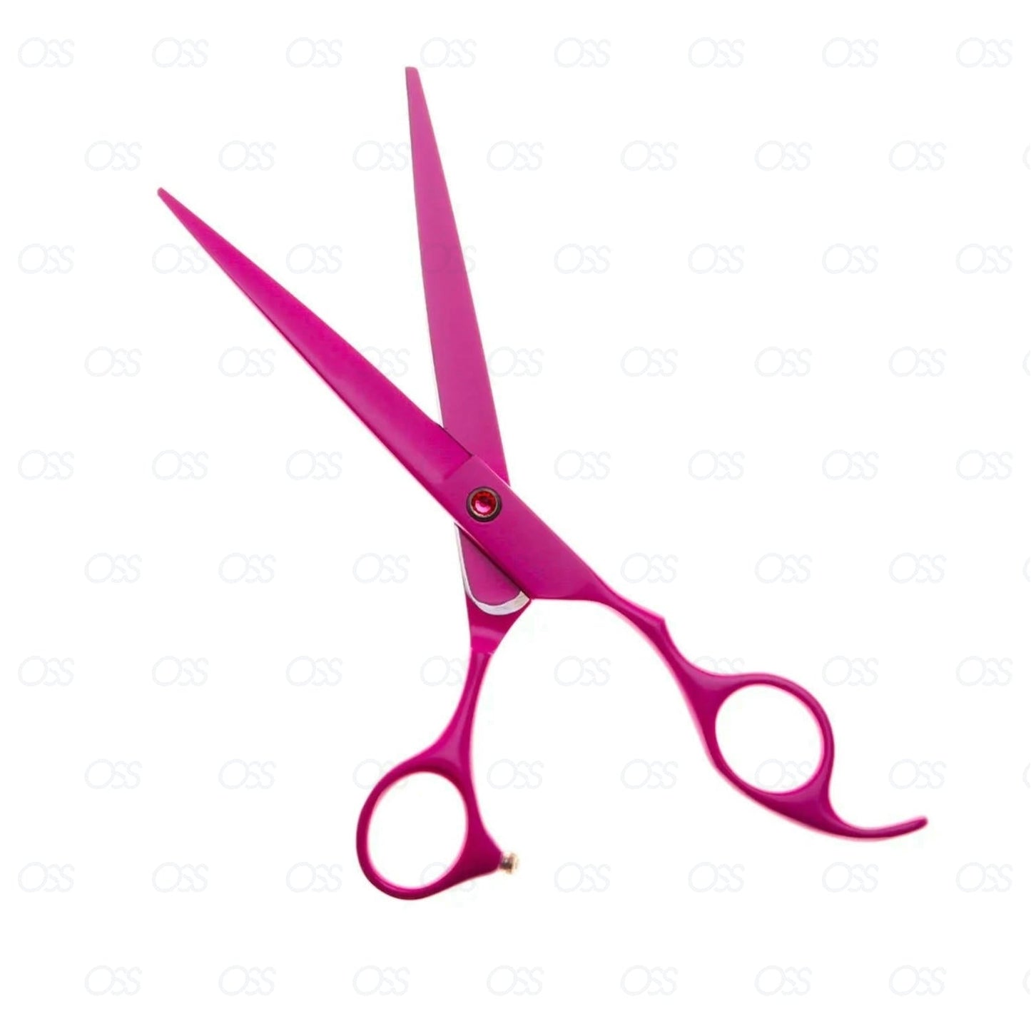 DOG GROOMING SCISSORS 7" PINK HAIR SCISSORS JAPANESE SS PET SHEARS SALON NEW