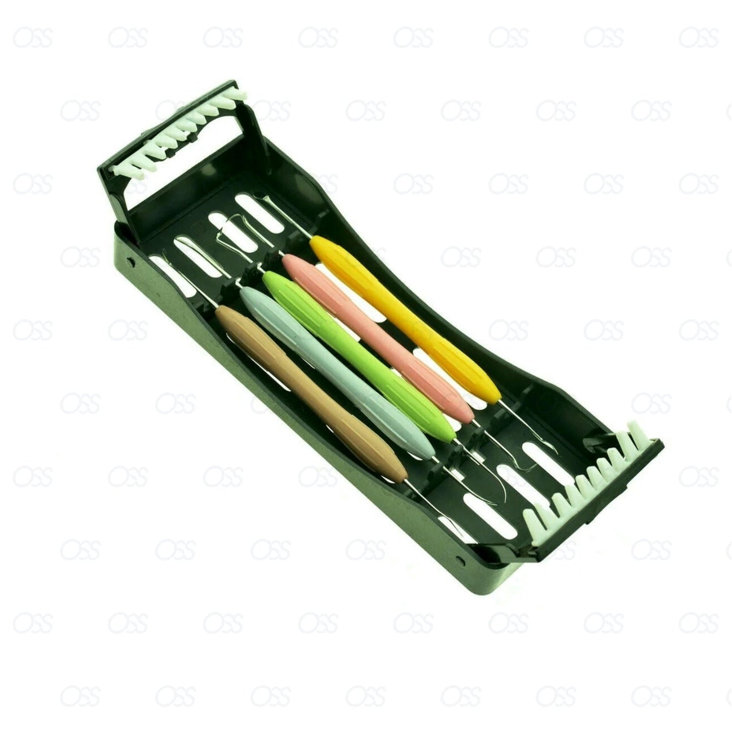 Dental Composite Instruments Filling & Restorative Periodental Silicon Handle CE