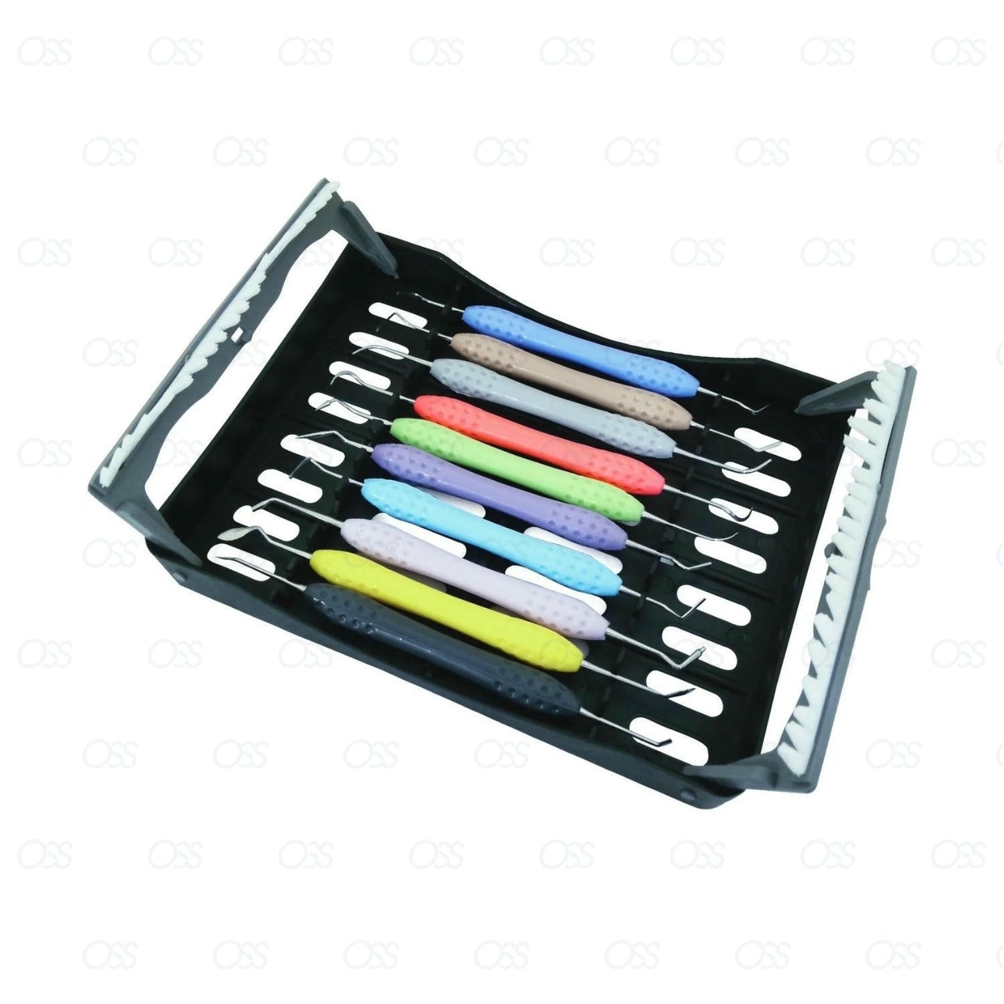 Dental Composite Instruments Filling & Restorative Periodental Silicon Handle CE